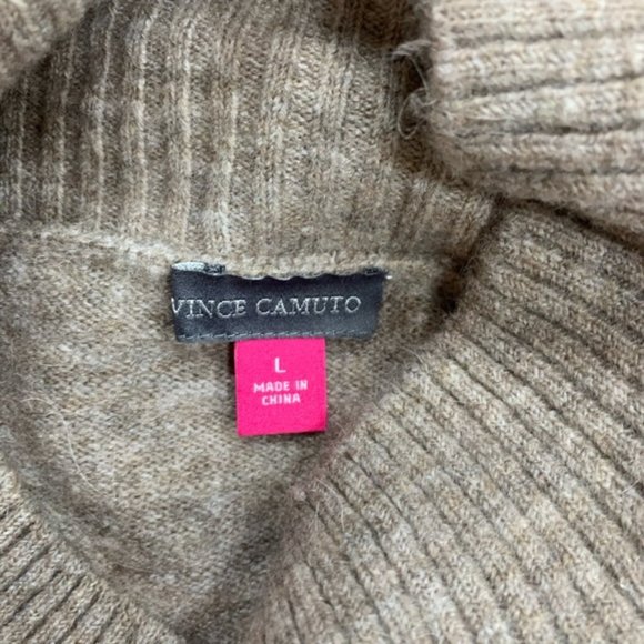 Vince Camuto Mutton Sleeve Mock Neck Sweater - Picture 5 of 7